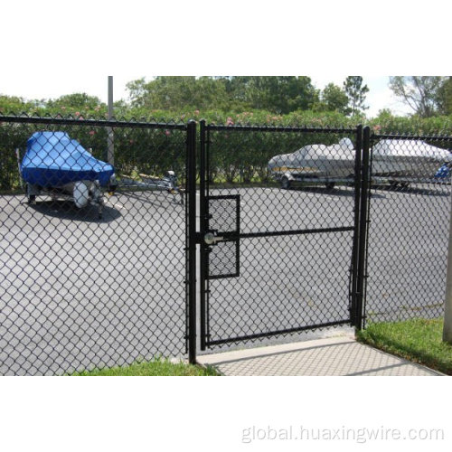 PVC Coated Steel Chain Link Fencing Electro Galvanized chain link fence Supplier